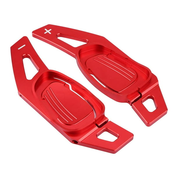 Steering Wheel Paddle Black Aluminum Alloy Car Steering Wheel Shift Paddle Shifter for Audi A5 S3 S5 S6 SQ5 RS3 RS6 RS7